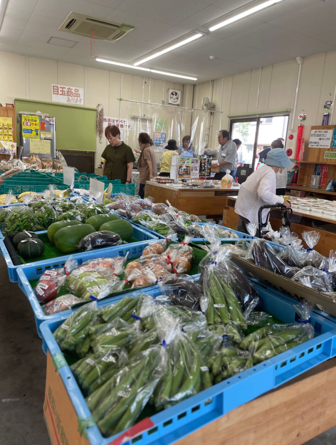 堅田商連　朝市